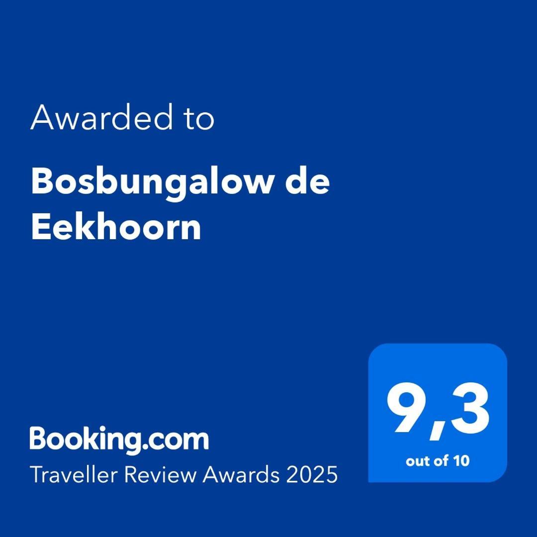 Bosbungalow De Eekhoorn Nunspeet Zewnętrze zdjęcie